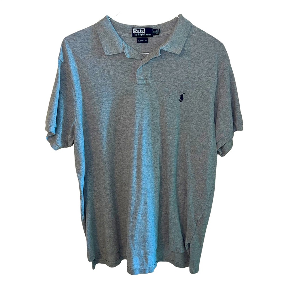 Gray Mesh Polo by Ralph Lauren (Mens XL)